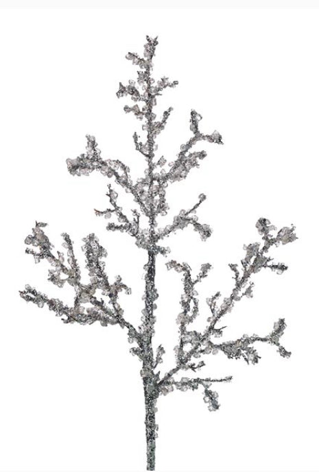 Ice Pick/Spray With Silver Glitter