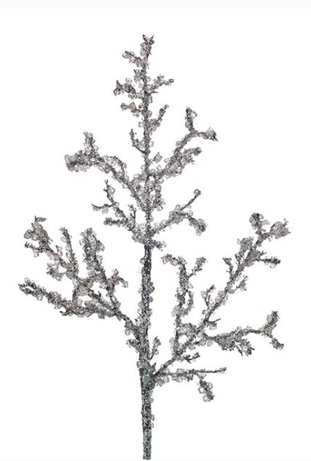 Ice Pick/Spray With Silver Glitter