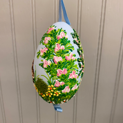 Austrian Hand Painted Large Egg