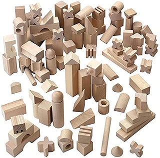 HABA Basic Building Blocks 102 Piece Extra Large Wooden Starter Set