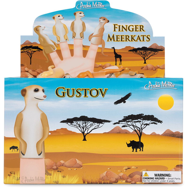 Archie McPhee Finger Meerkat