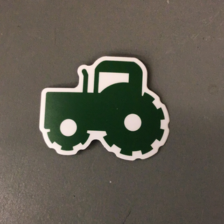 Green Tractor Sticker