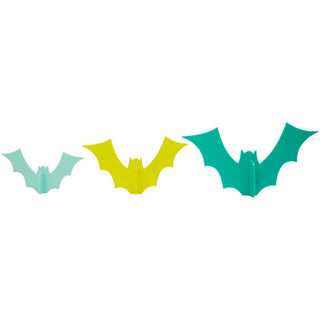 Green Acrylic 3D Bat Set