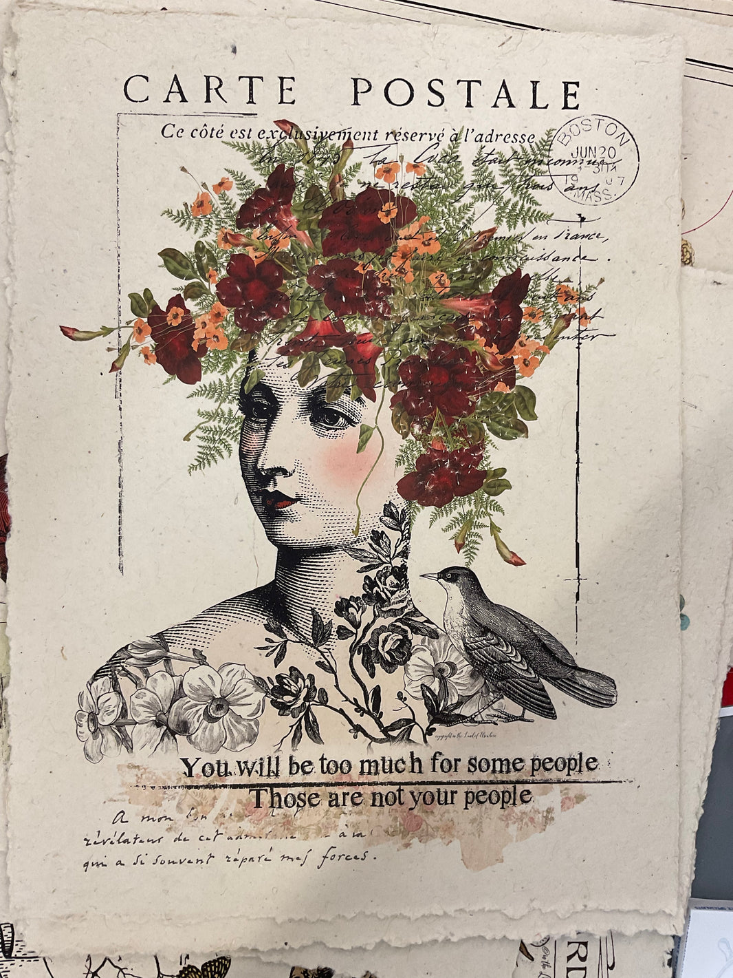 Handmade Paper 12 x 16 Print