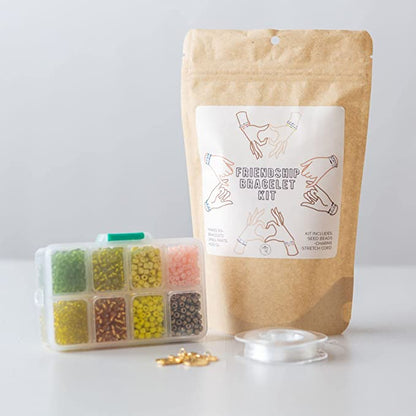 DIY Friendship Bracelet Kit Bag-Nature Theme