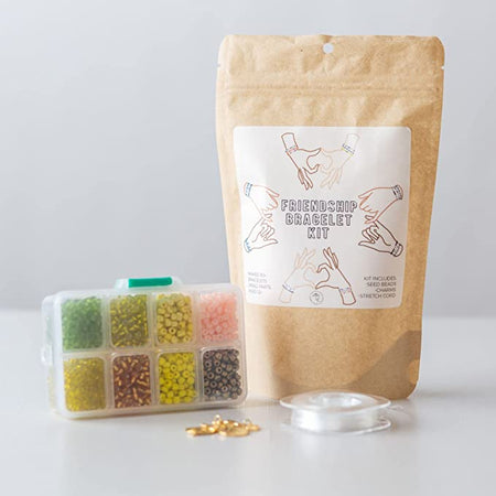DIY Friendship Bracelet Kit Bag-Nature Theme