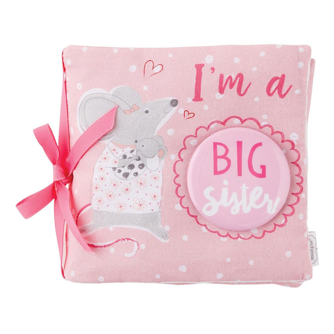 I'm a Big Sister Cloth Book With Pin
