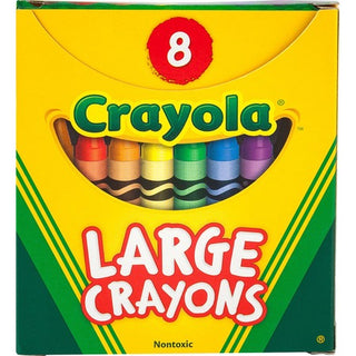 Crayola Crayons Large 8 Pack