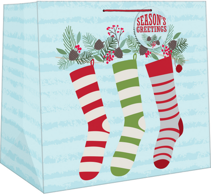 Elegant Jumbo Holiday Gift Bags