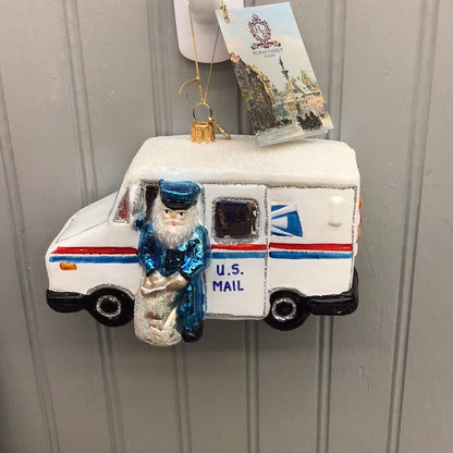 Huras Family Mail Car Ornament