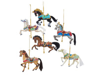 Kurt Adler Carousel Resin Assorted Ornament