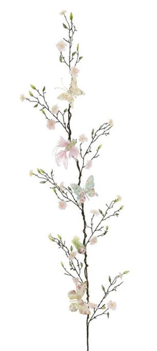 Mark Roberts Bird / Butterfly Garland 60”