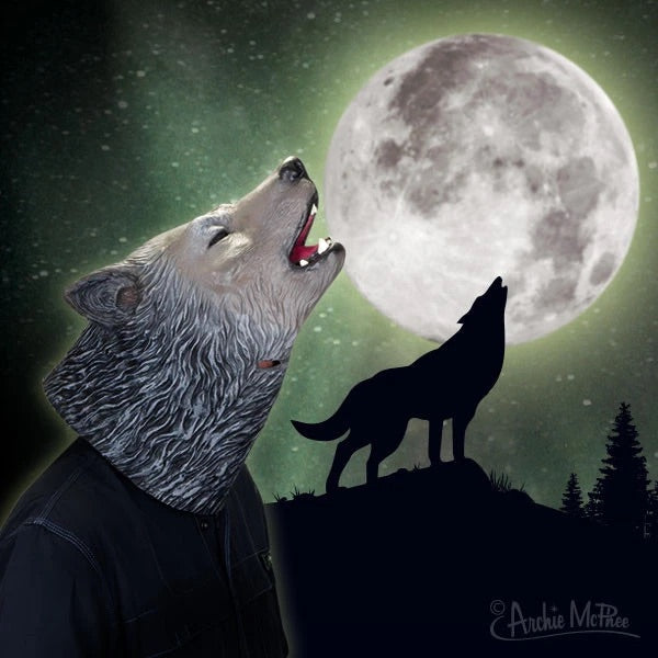 Howling Wolf Mask | Dress Up