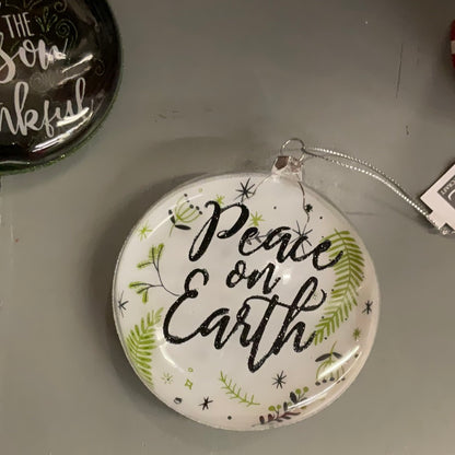 GiftCraft Assorted Disc Ornaments