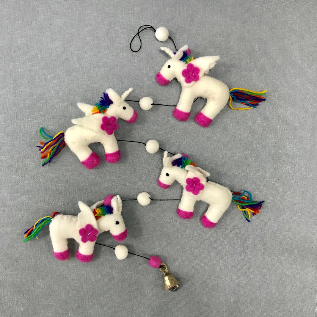 Winding Road Unicorn Garland