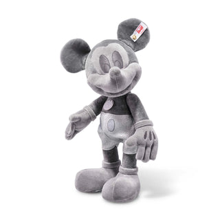 Steiff Disney 100 Anniversary Silver Mickey Plush 355936