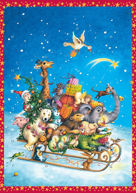 Whizzing Through The Snow Advent Calendar