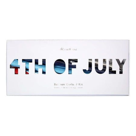 4th of July Balloon Garland