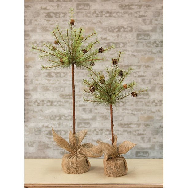 30” Cypress Faux Topiary Tree