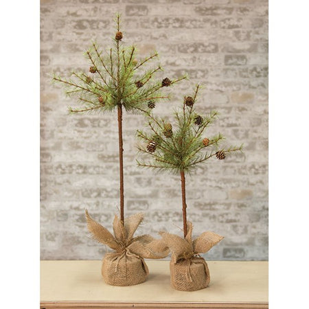 30” Cypress Faux Topiary Tree