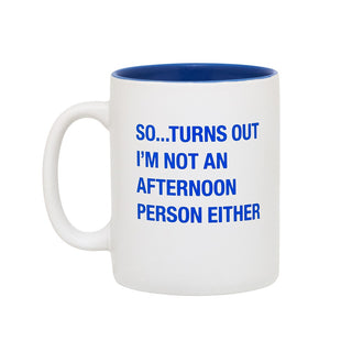 About Face ‘Afternoon Person’ Mug