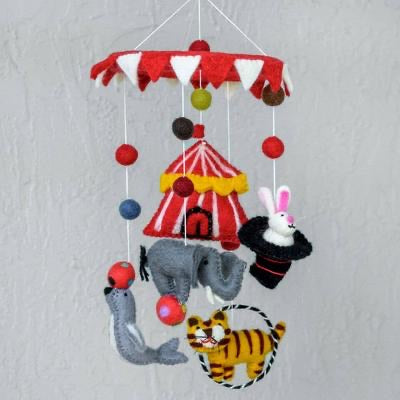 Wool Circus Mobile
