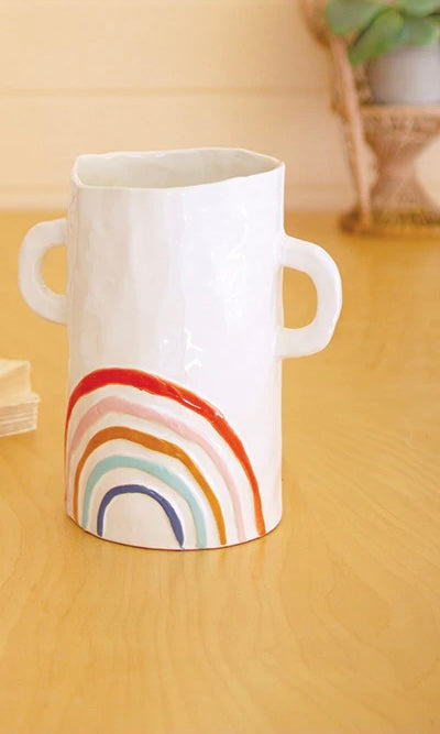 Kalalou Rainbow Vase Small