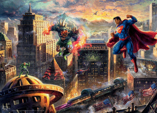 DC COMICS THOMAS KINKADE - SUPERMAN: MAN OF STEEL - 1000 PIECE PUZZLE