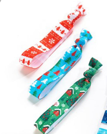 3-Piece Festive Hair Tie Set