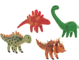 Assorted Felt Dino Ornaments