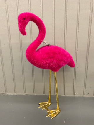 Small Flocked Flamingo