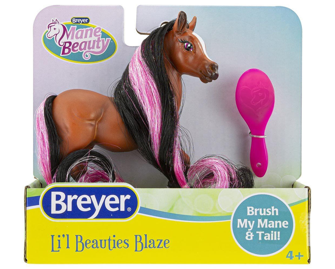 Breyer Lil’ Beauty Horse & Brush Set