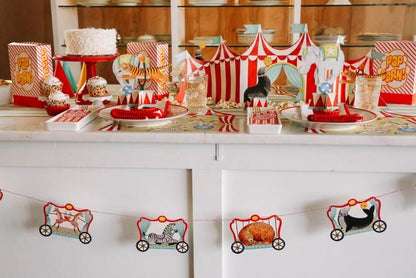 Circus Parade Paper Bunting