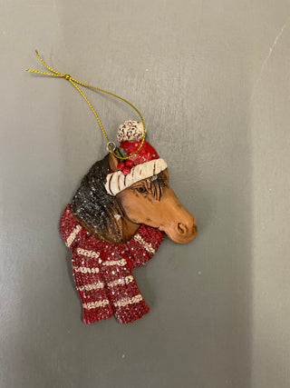 Horse Head Ornament