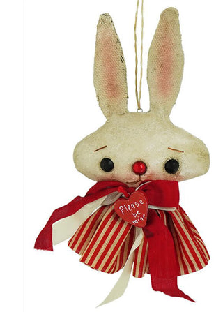 Be Mine Bunny Ornament