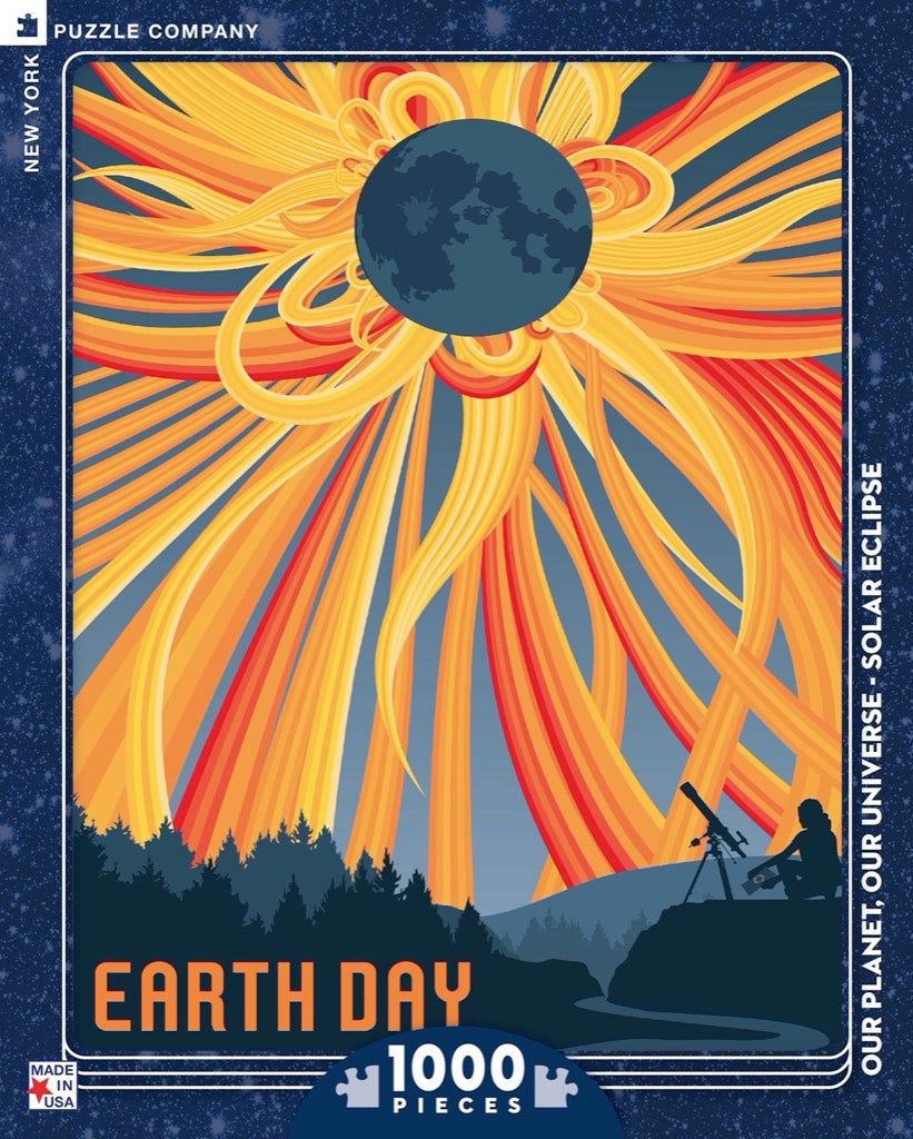 Earth Day Solar Eclipse Puzzle