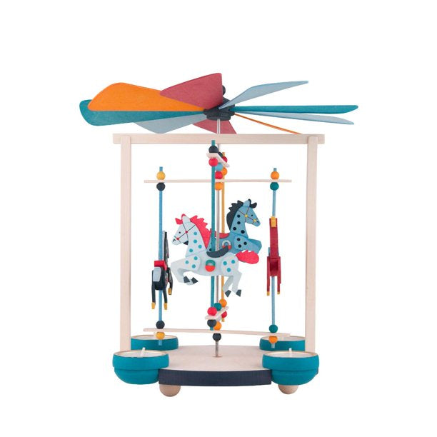 11.5" Graupner Horse Carousel Pyramid