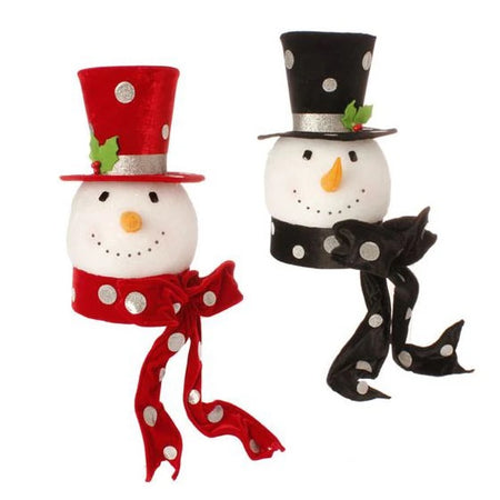 Snowman Head Tree Topper