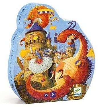 Valiant and the Dragon Puzzle | 54 Pieces