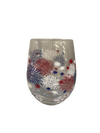 Patriotic Stemless Wine Glass