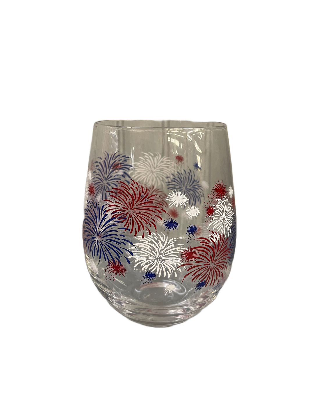 Patriotic Stemless Wine Glass