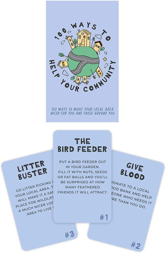 100 Ways To Help Your Community Cards
