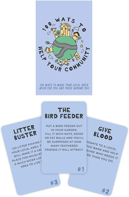 100 Ways To Help Your Community Cards