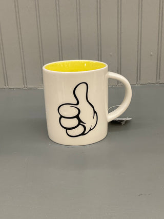 Thumbs Up Peace Sign Mug