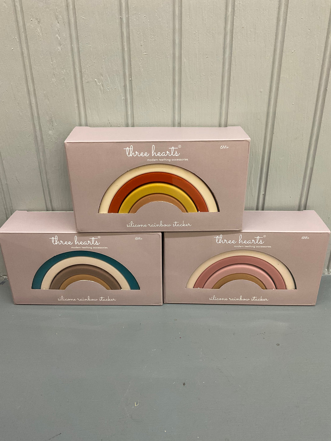 Silicone Rainbow Stacker