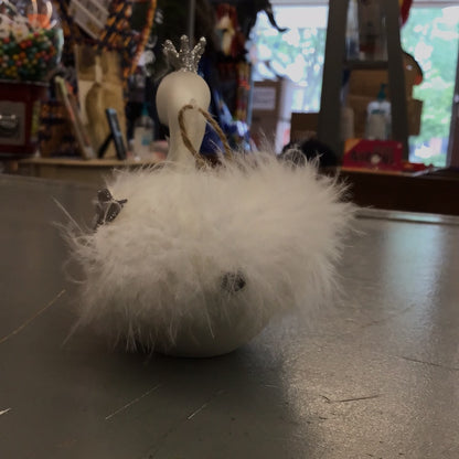 Cody Foster Crowned Swan Ornament
