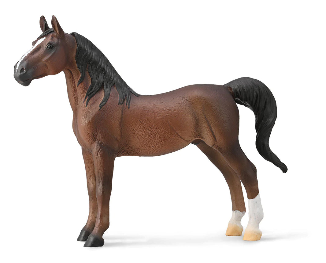 American Saddlebred Stallion | Liver Chestnut | Collecta by Breyer | 88954