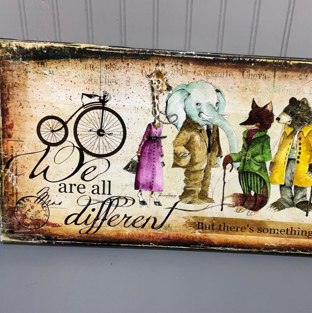 Land of Elsewhere Tall Canvas