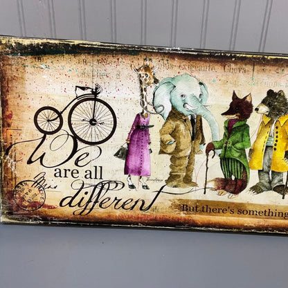 Land of Elsewhere Tall Canvas