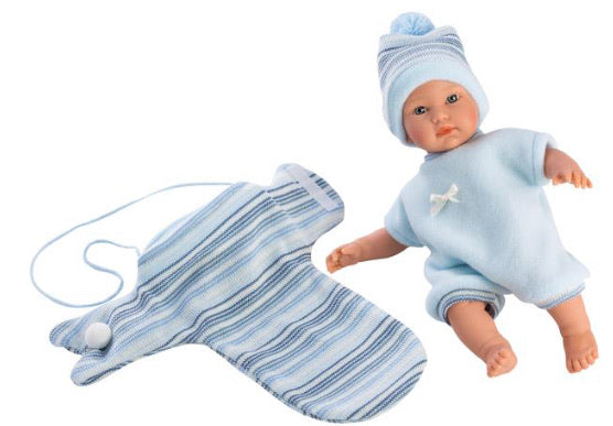 Llorens 11" Soft Body Crying Baby Doll Liam